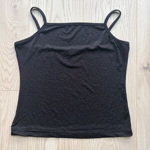 Vintage 90s/Y2K Glitter Cami Tank Top